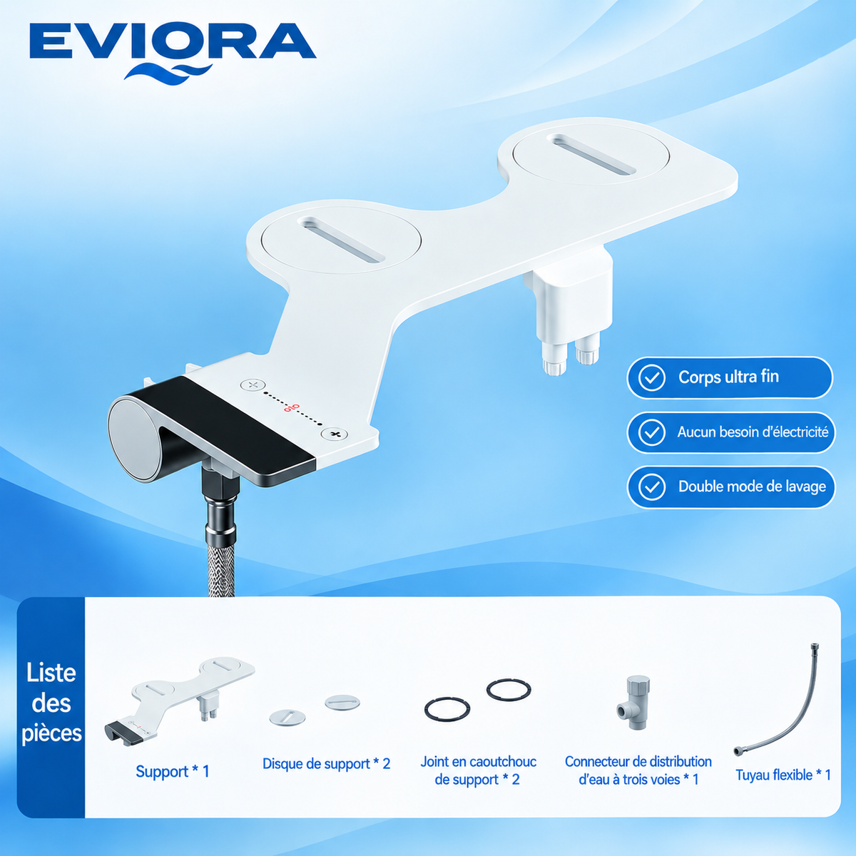 WC bidet Japonais en Kit - Installation 5 min