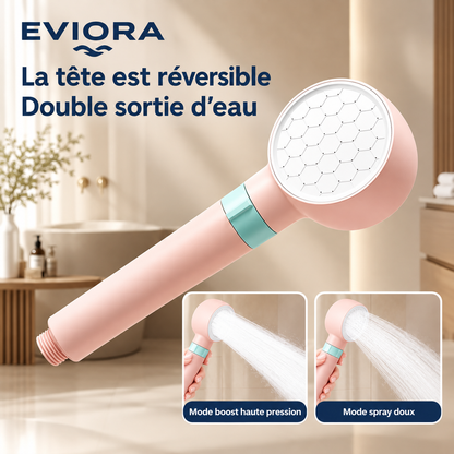 Pommeau de Douche Haute Pression Filtrant – Peau douce